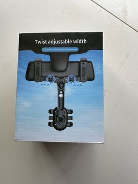 Adjustable Black Tripod Phone/Tablet Stand New in Box